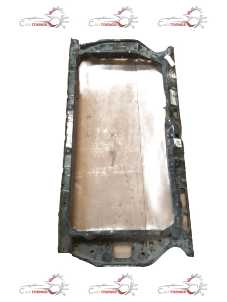 Hyundai front end carrier assembly module for Venue, Creta, Verna, and I20 models, showing the structural component and mounting points.