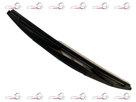 Nissan blade assembly back part by CarTrends, showing metal components and mounting features for vehicle windshield wipers.