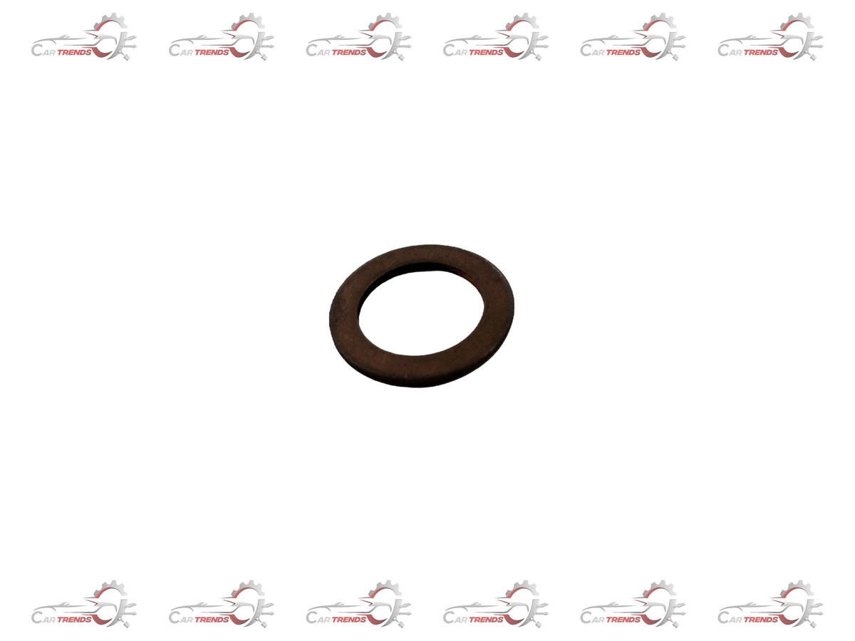 Close-up of a Gasket Drain Plug for Chevrolet Tavera, showing the black rubber component and metal fitting.