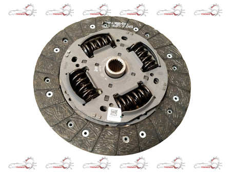 Mahindra clutch plate for 130HP models, compatible with Bolero, Scorpio, Thar, and Xylo vehicles, showing the clutch plate part.