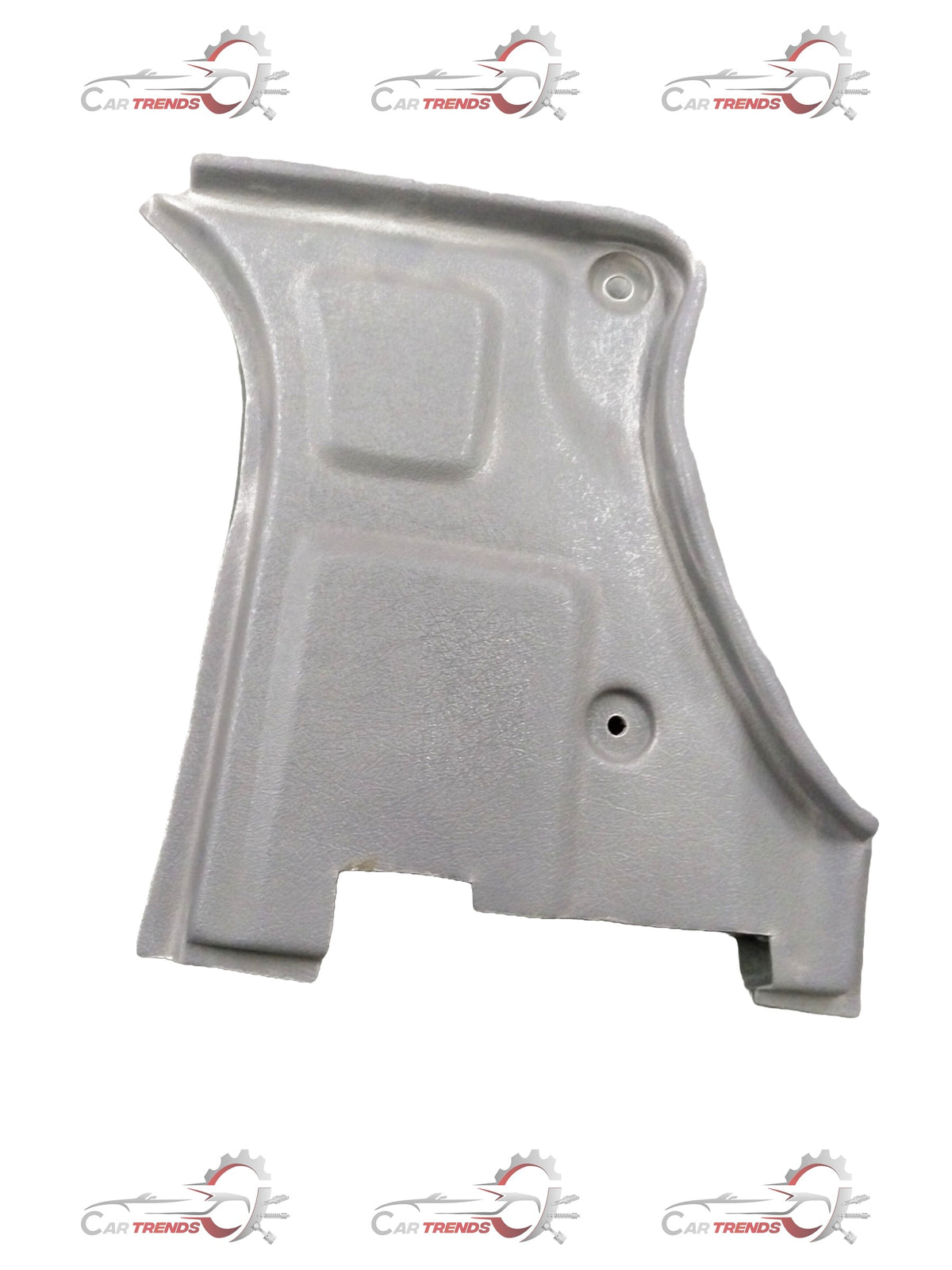 General Motors Chevrolet Tavera dash side trim assembly, showing the black plastic interior panel with mounting clips and textured surface.