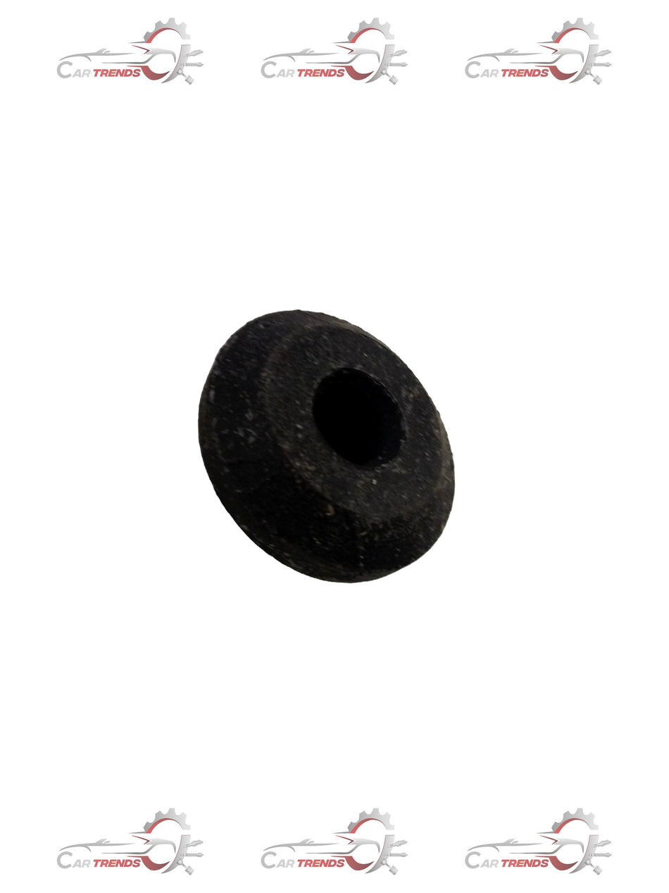 General Motors Chevrolet Beat radiator insulator, lower section, showing a close-up of the black plastic part with mounting holes.