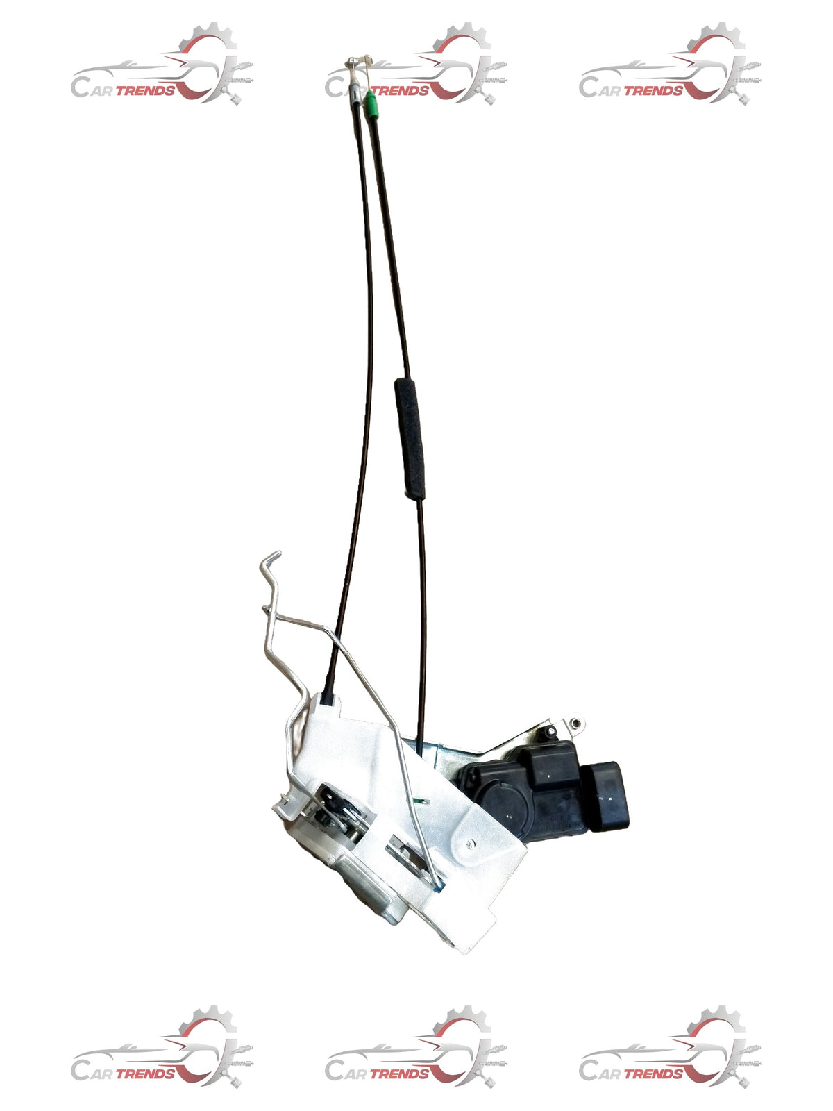 Maruti Suzuki Celerio latch assembly, right side, with metal components and mounting points for vehicle door lock system.