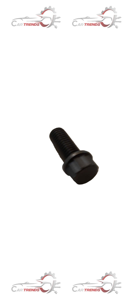 Honda bolt flange 8x20, durable metal flange part for Honda engine or machinery, shown on a plain background.