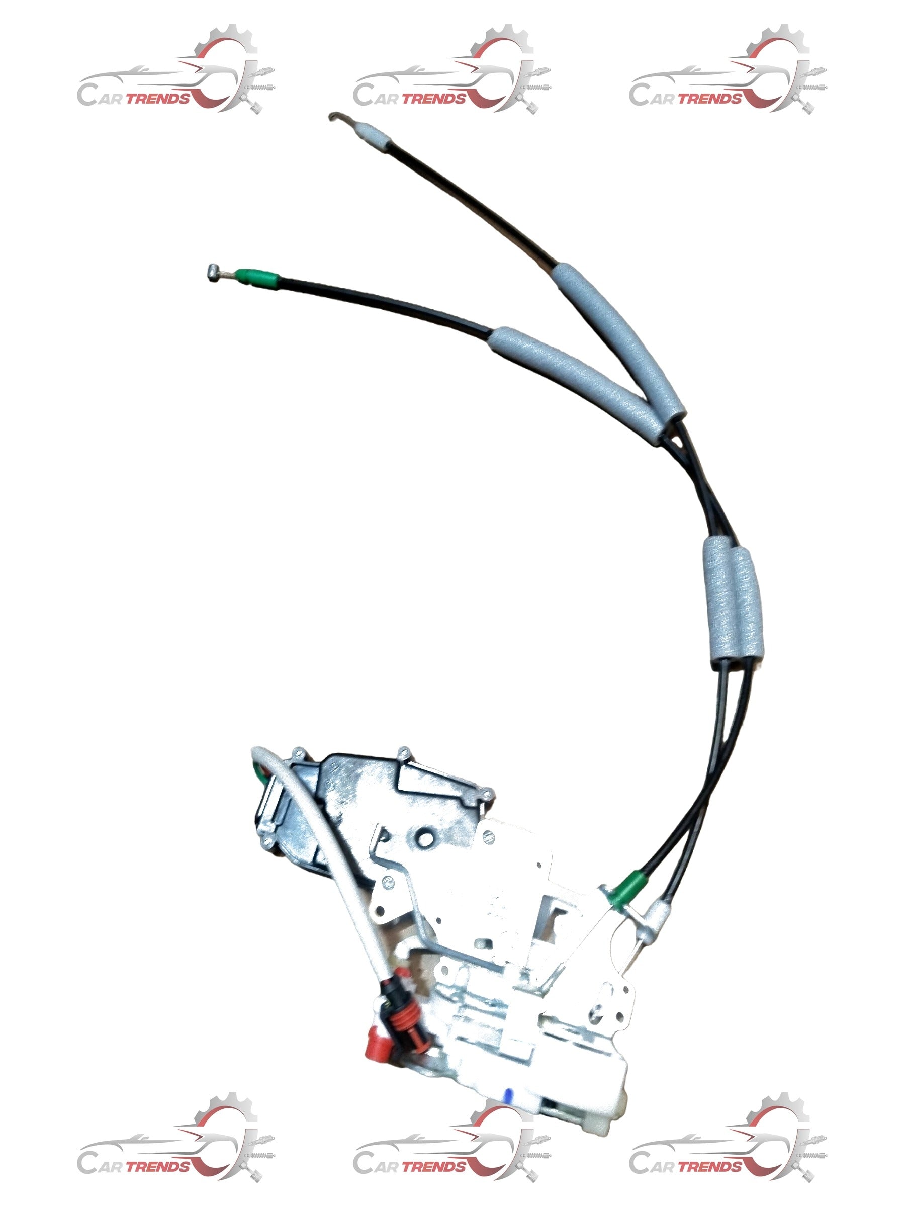 Mahindra Bolero latch door electrical component for rear left side, part number 0114DAG01891N, shown installed on vehicle door.