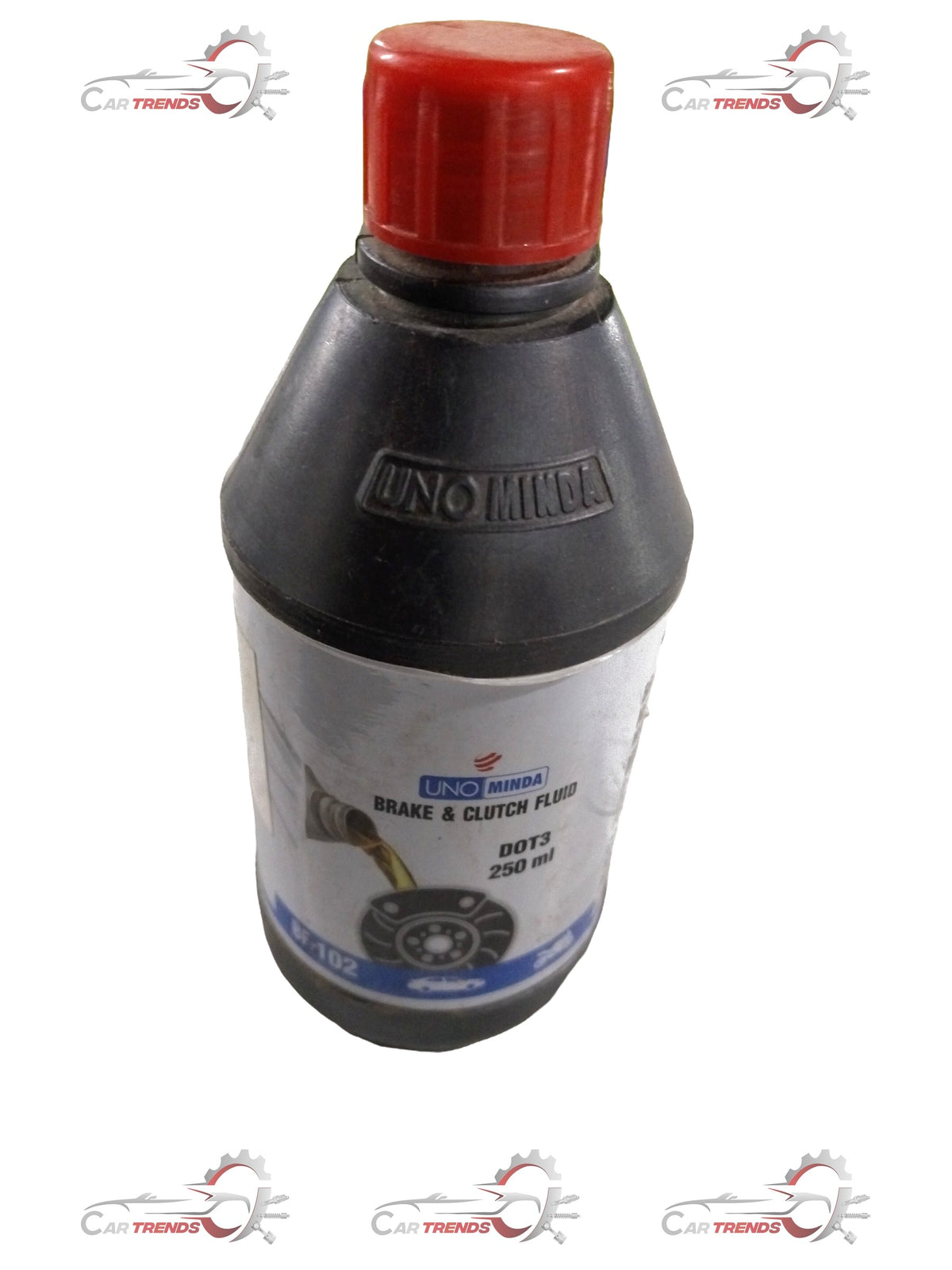 MINDA BRAKE OIL DOT 3 250ML | PUNCH/ALTROZ/SAFARI/HARRIER | # BF102 BF102 - Front view