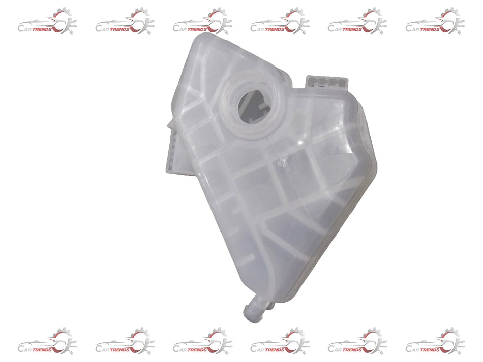 CarTrends coolant bottle for Ford EcoSport, spare part with part number BE8Z8A080A, showing the plastic coolant reservoir.