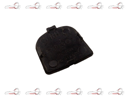 CarTrends Chevrolet Optra right shroud wheel steering cover, spare part, black plastic with textured surface.