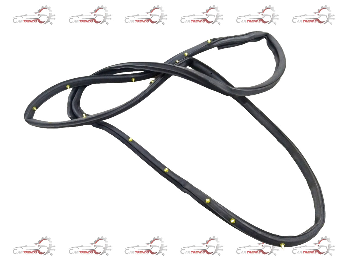Rear door weatherstripping for Chevrolet Spark right side, CarTrends spare part, shown in the image.