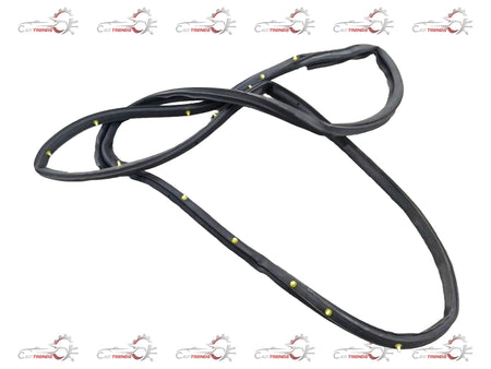 Rear door weatherstripping for Chevrolet Spark right side, CarTrends spare part, shown in the image.