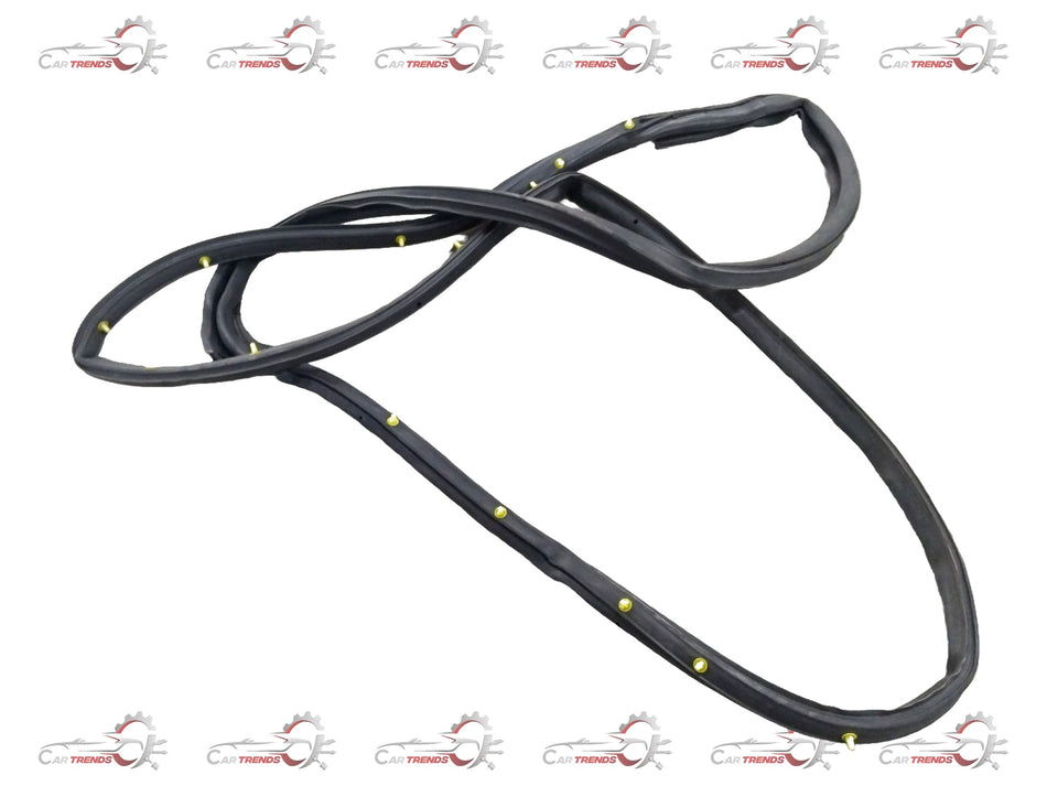 Rear door weatherstripping for Chevrolet Spark right side, CarTrends spare part, shown in the image.