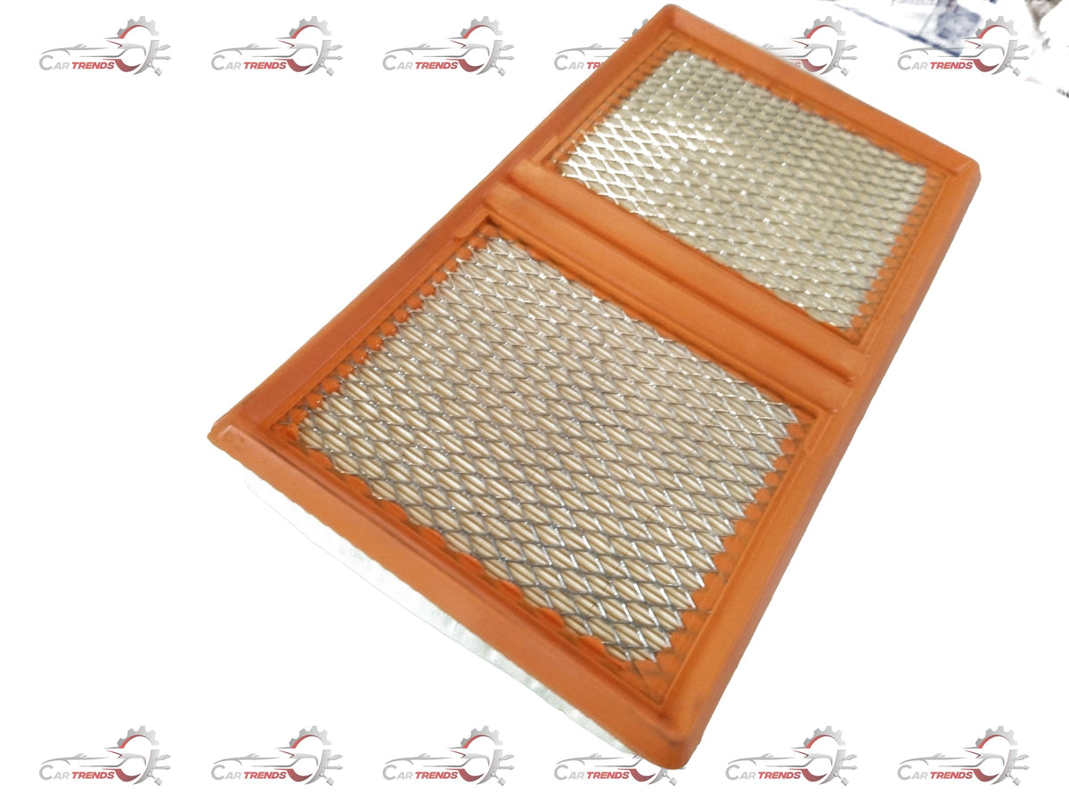 CarTrends Tata Altroz air filter, spare part image showing rectangular filter with pleated filter media for engine air intake.