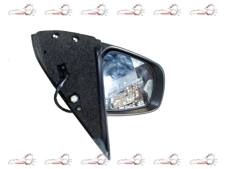 Maruti Suzuki outer rear view mirror assembly for left side vehicle, showing reflective glass and mounting bracket.