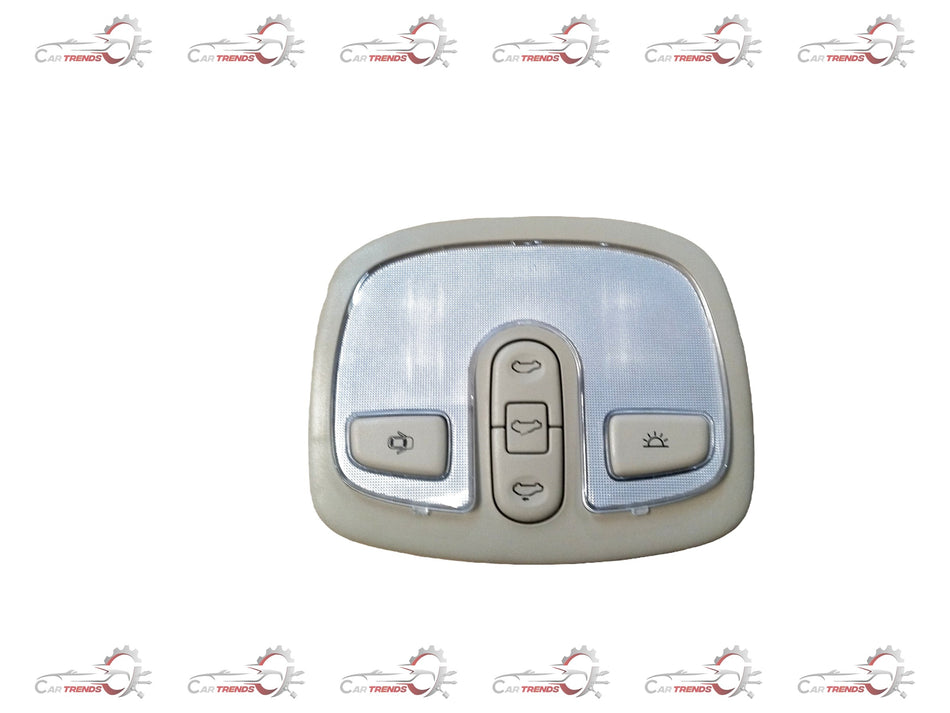 CarTrends overhead console lamp assembly for I20, showing the illuminated interior light unit with wiring and mounting details.