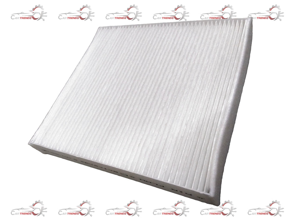 CarTrends Scorpio N air conditioning filter showing the rectangular filter element with plastic frame for replacement.