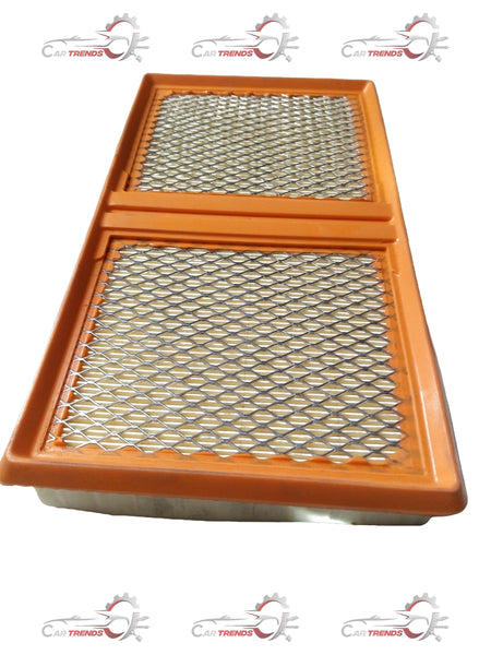 Tata Altroz air filter showing clean, rectangular filter element designed for vehicle’s air intake system.