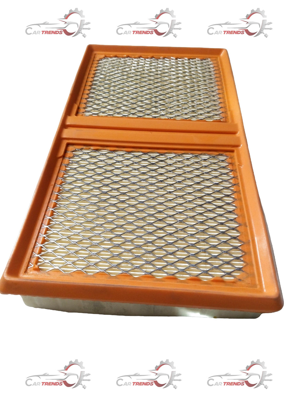 Tata Altroz air filter showing clean, rectangular filter element designed for vehicle’s air intake system.