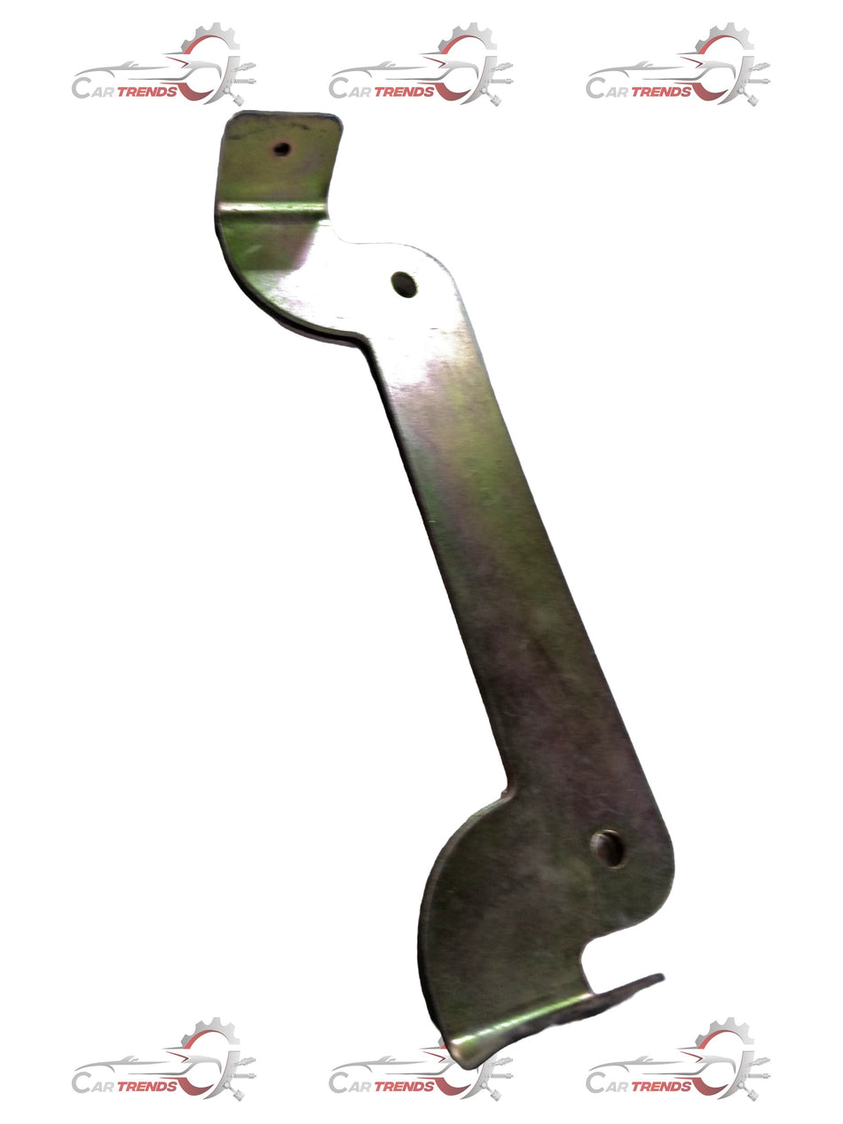 Chevrolet Tavera front console fixing bracket by General Motors, showing metal bracket with mounting holes for vehicle repair.