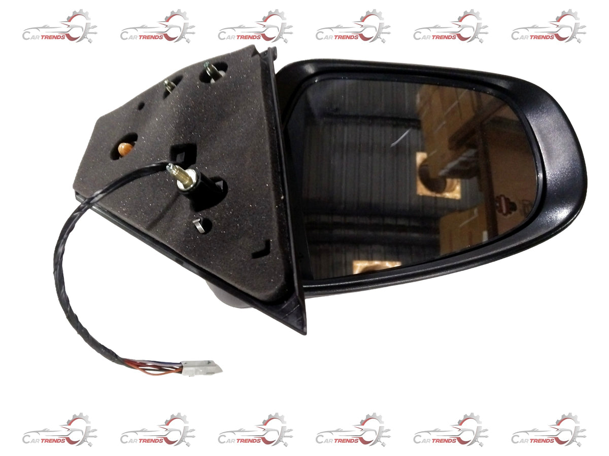 Maruti Suzuki Ertiga driver side mirror in black, compatible with LH side, part number 84702M72R325PK, automotive replacement.