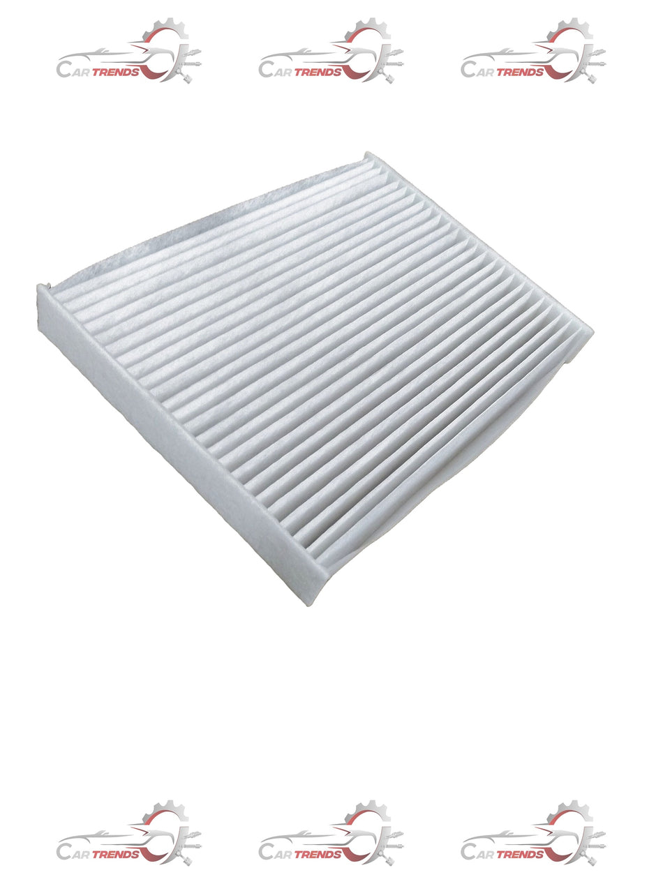 Maruti Suzuki cabin air filter ECCO 95850M78T00 installed in a vehicle, showing the clean filter for interior air quality.