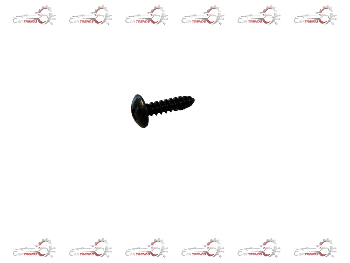 CarTrends tapping screw for Honda Civic, City, Accord models, showing a close-up of the black metal screw with threading and head.