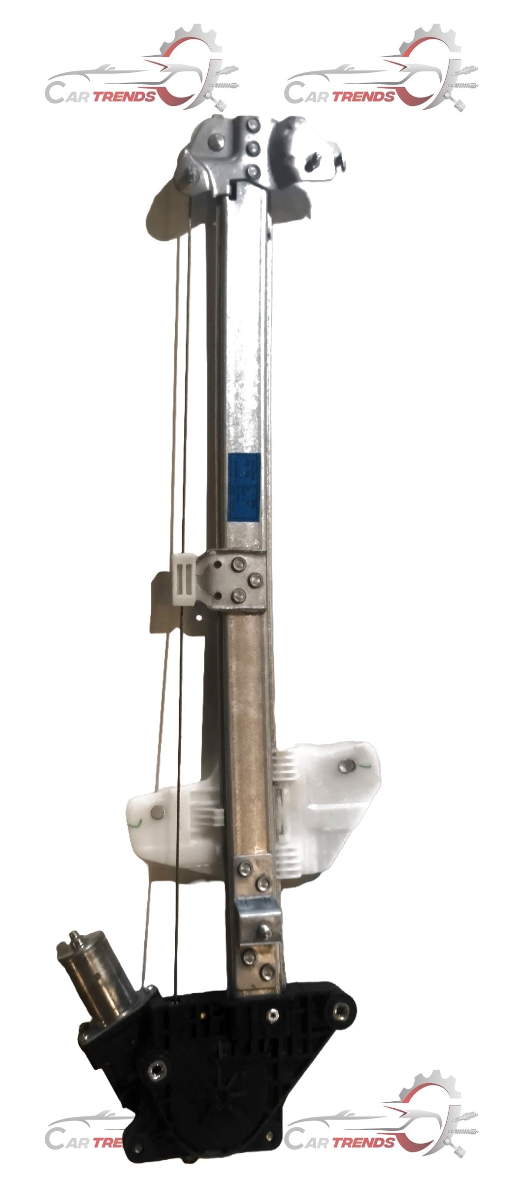 Maruti Suzuki front right window regulator assembly showing mechanical components and wiring for vehicle window operation.
