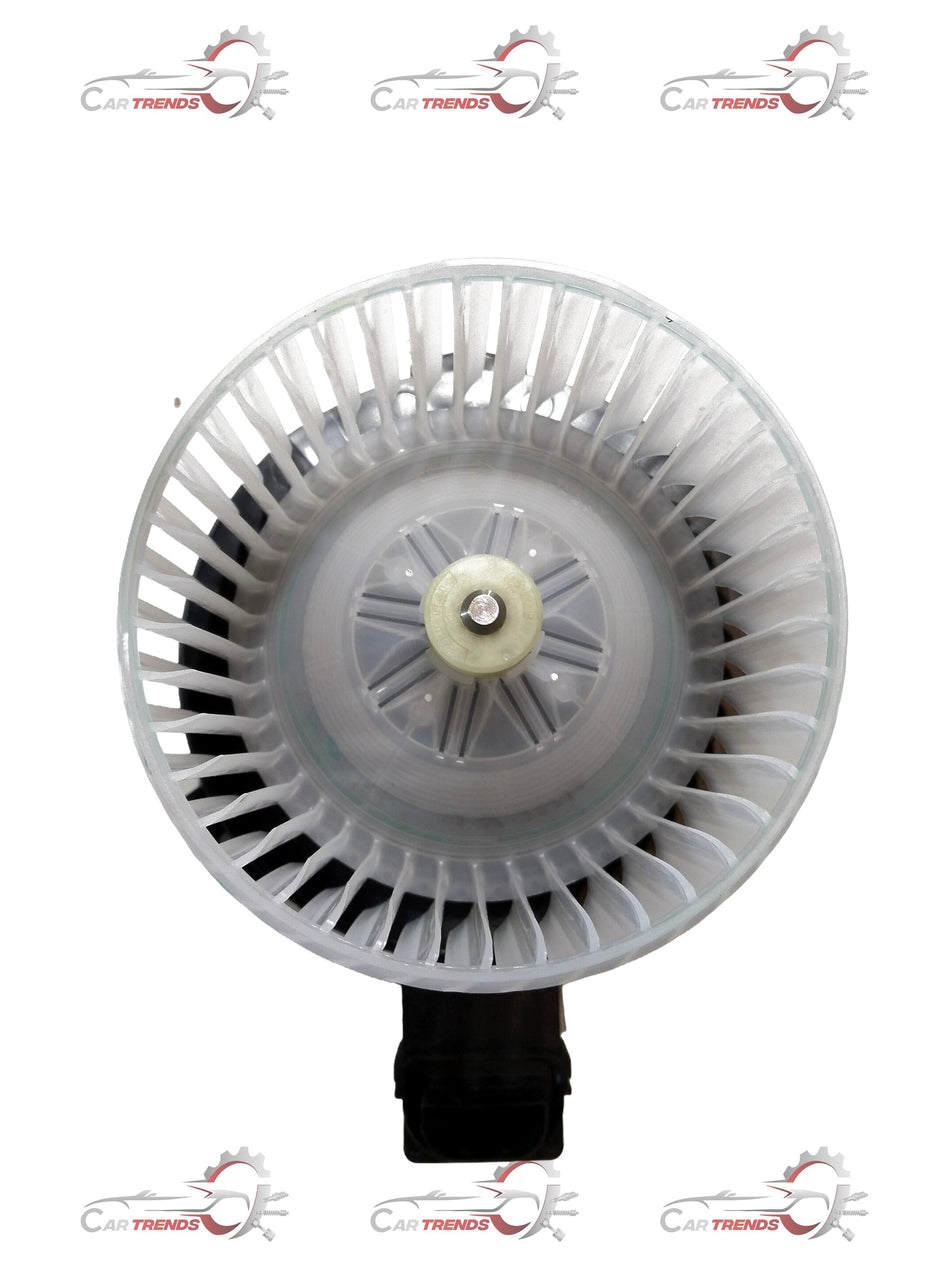 CarTrends AC Blower for 2017+ Swift Dzire sedan, compatible with petrol, diesel, and CNG models, shown installed in the vehicle.