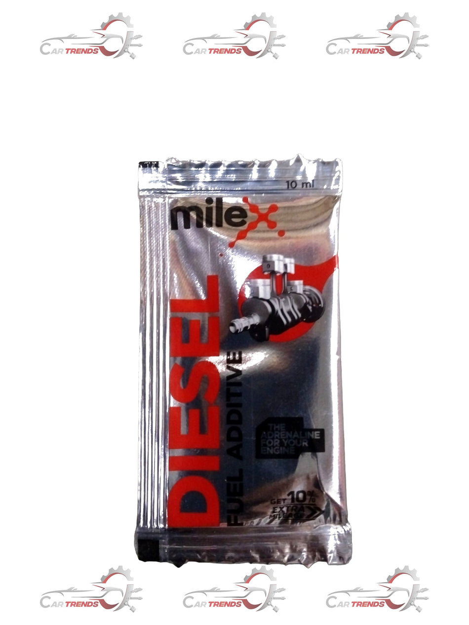 CarTrends Milex Diesel Fuel Additive bottle for City and Civic vehicles, 10ml container shown in the image.