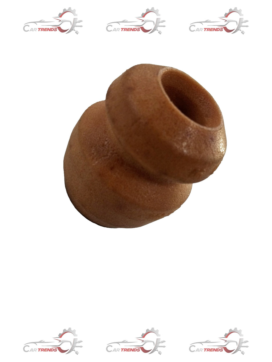 General Motors Chevrolet Aveo stopper part #J96535006, close-up of black plastic automotive stopper for vehicle maintenance.