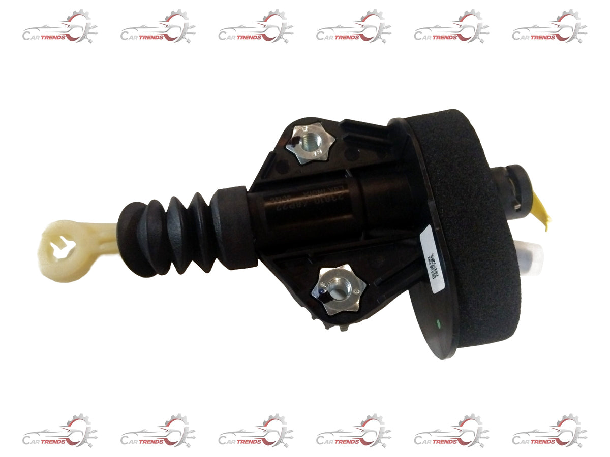 Maruti Suzuki clutch master cylinder for Baleno, shown in a detailed view with mounting and hydraulic connections.