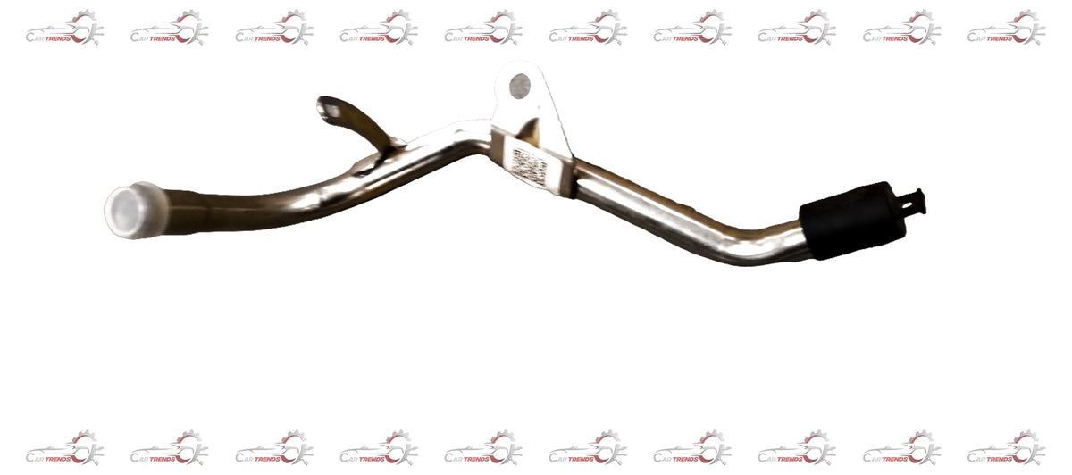 General Motors Chevrolet Beat engine oil cooler inlet pipe assembly, part #J55569636, showing the metal inlet pipe with fittings and connectors.