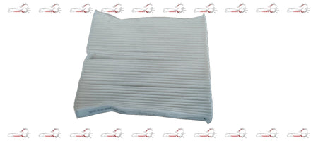Honda ADVANCED PM2.5 filter #08R79PP5700, car air filter with black frame and pleated filter material for Honda vehicles.