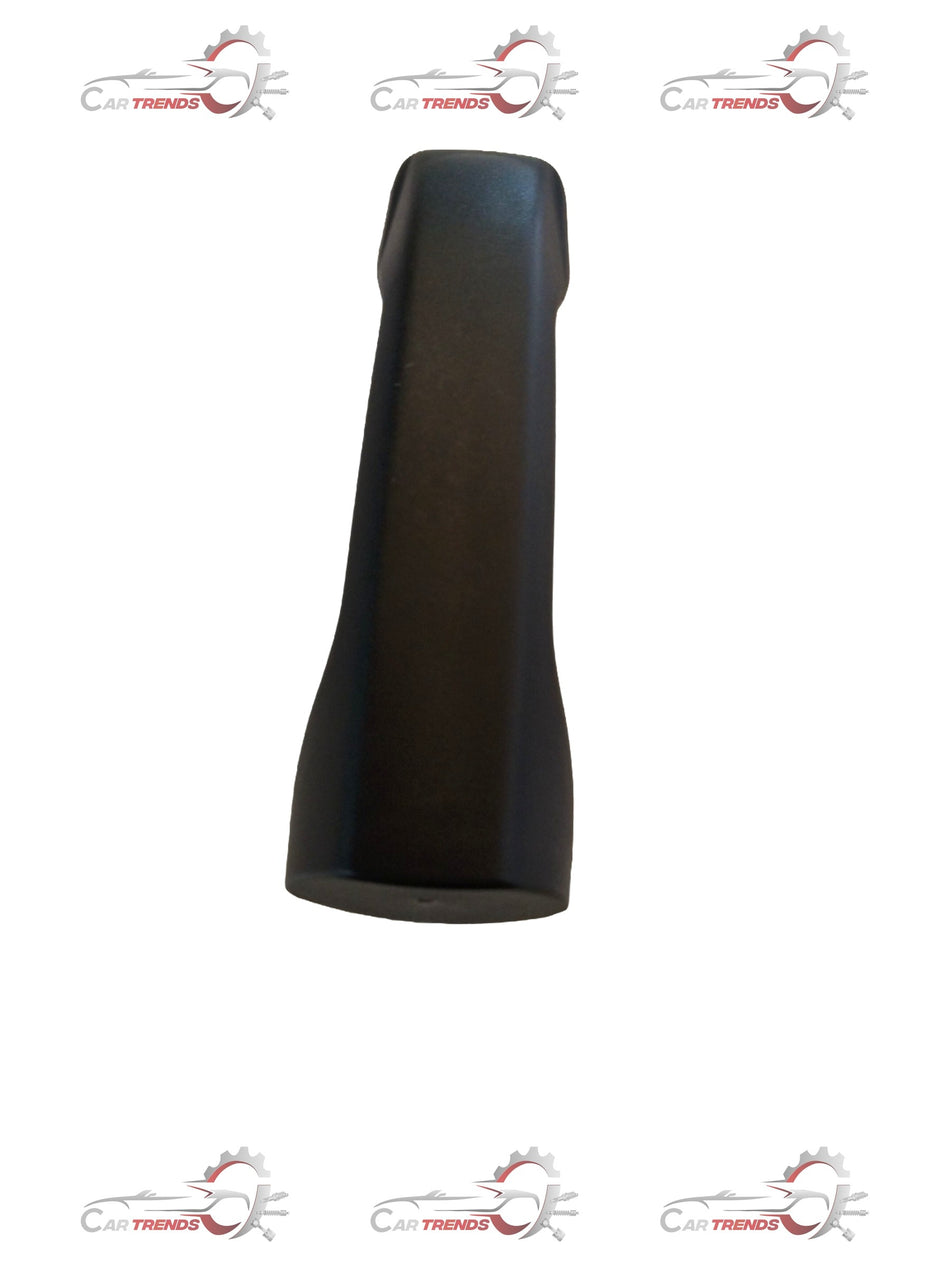 Mahindra Bolero door outer handle assembly showing metal handle with mounting components, designed for vehicle exterior use.