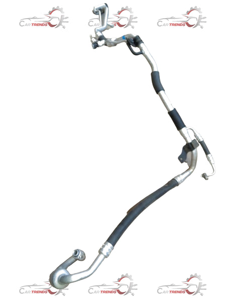 Hyundai Elite I20, Verna, Creta tube assembly for suction and liquid, showing close-up of the flexible rubber tube and connectors.