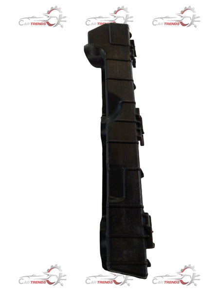 Hyundai Xcent right rear bumper bracket from CarTrends, spare auto part, shown in close-up view with mounting points.