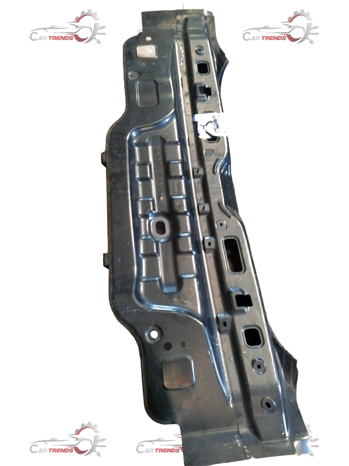 Hyundai I20, Creta, Verna back panel assembly with metal frame and mounting points, automotive repair part.