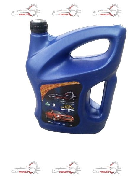 CARTRENDS Car Engine Oil | 15w40 5 ltrs Pack  | All Cars | All Variants | #CT003392 CT003392 - Front view