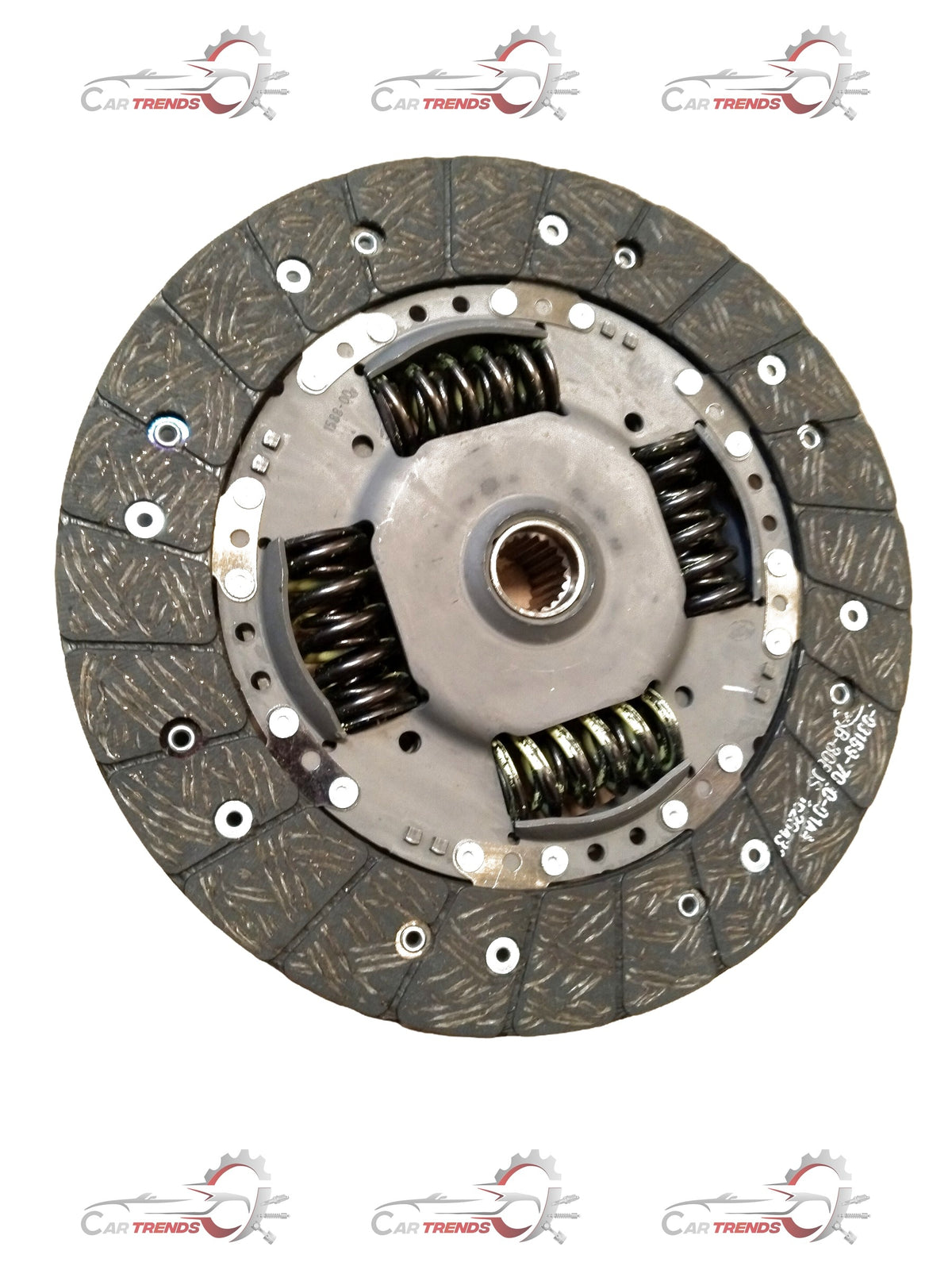 Mahindra clutch disc assembly for Bolero, Scorpio, Thar, Xylo showing the clutch disc with friction surface and metal hub.