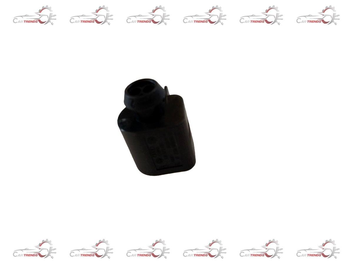 Volkswagen housing for Polo, Vento, Ameo, Taigun models, black plastic exterior part, close-up view