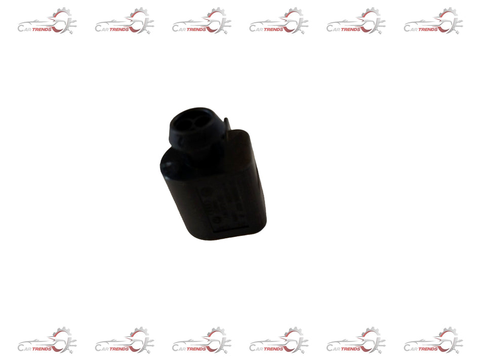 Volkswagen housing for Polo, Vento, Ameo, Taigun models, black plastic exterior part, close-up view