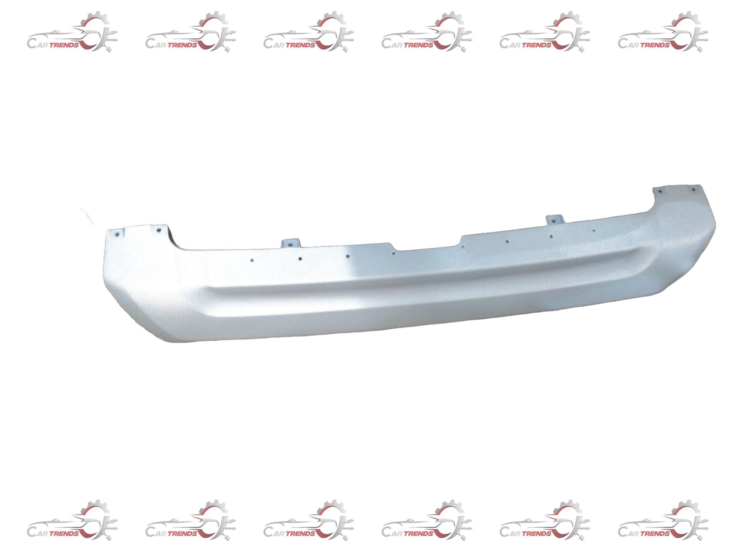 Maruti Suzuki XL6 garnish rear bumper in black plastic, shown on a white background, part number 71871M66T10PER