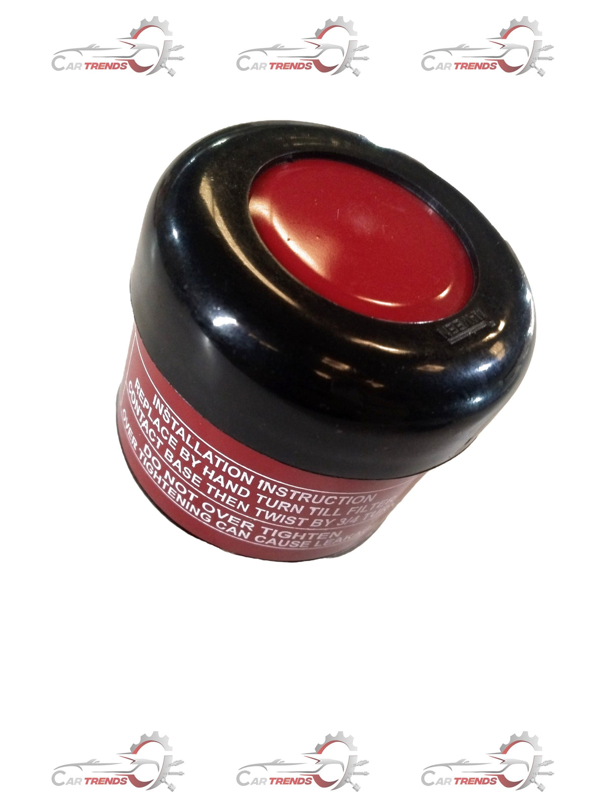 Mahindra oil filter for Bolero vehicles, model #0303BAB00861N, shown in close-up with metal and rubber components.