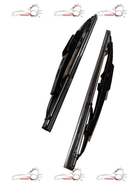 CARTRENDS 12-inch wiper blade for all cars, showing the black rubber blade and metal frame suitable for various vehicle types