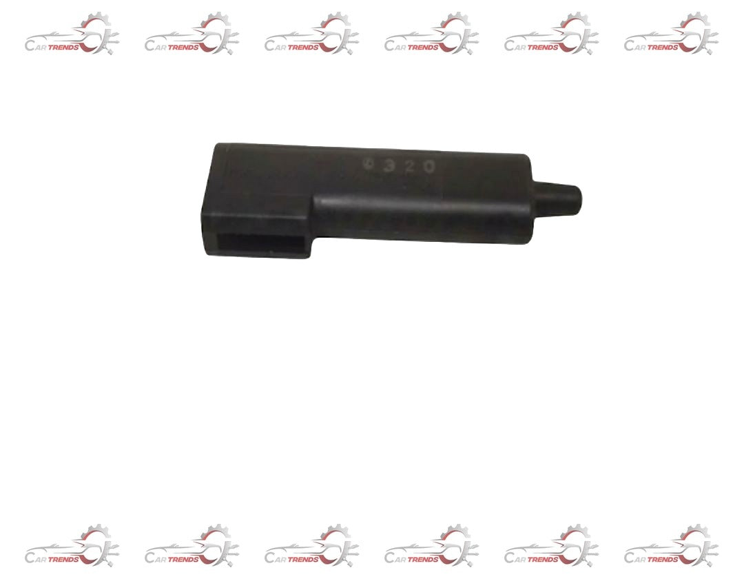 Ford temperature sender sensor for Ford vehicles, showing the small electronic component with wiring connections.