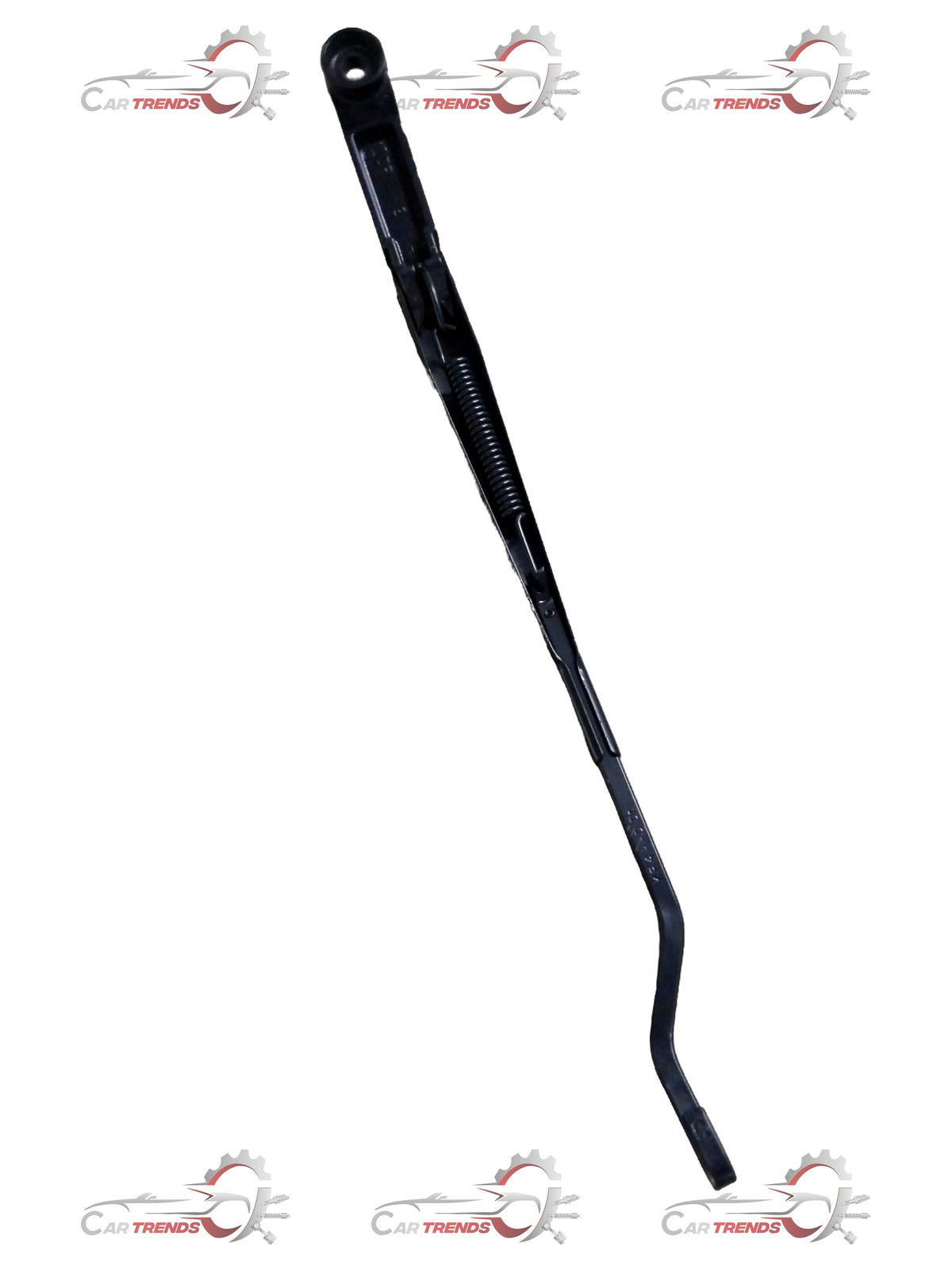 General Motors Chevrolet Beat wiper arm, replacement part, with metal and rubber components visible in the close-up image.