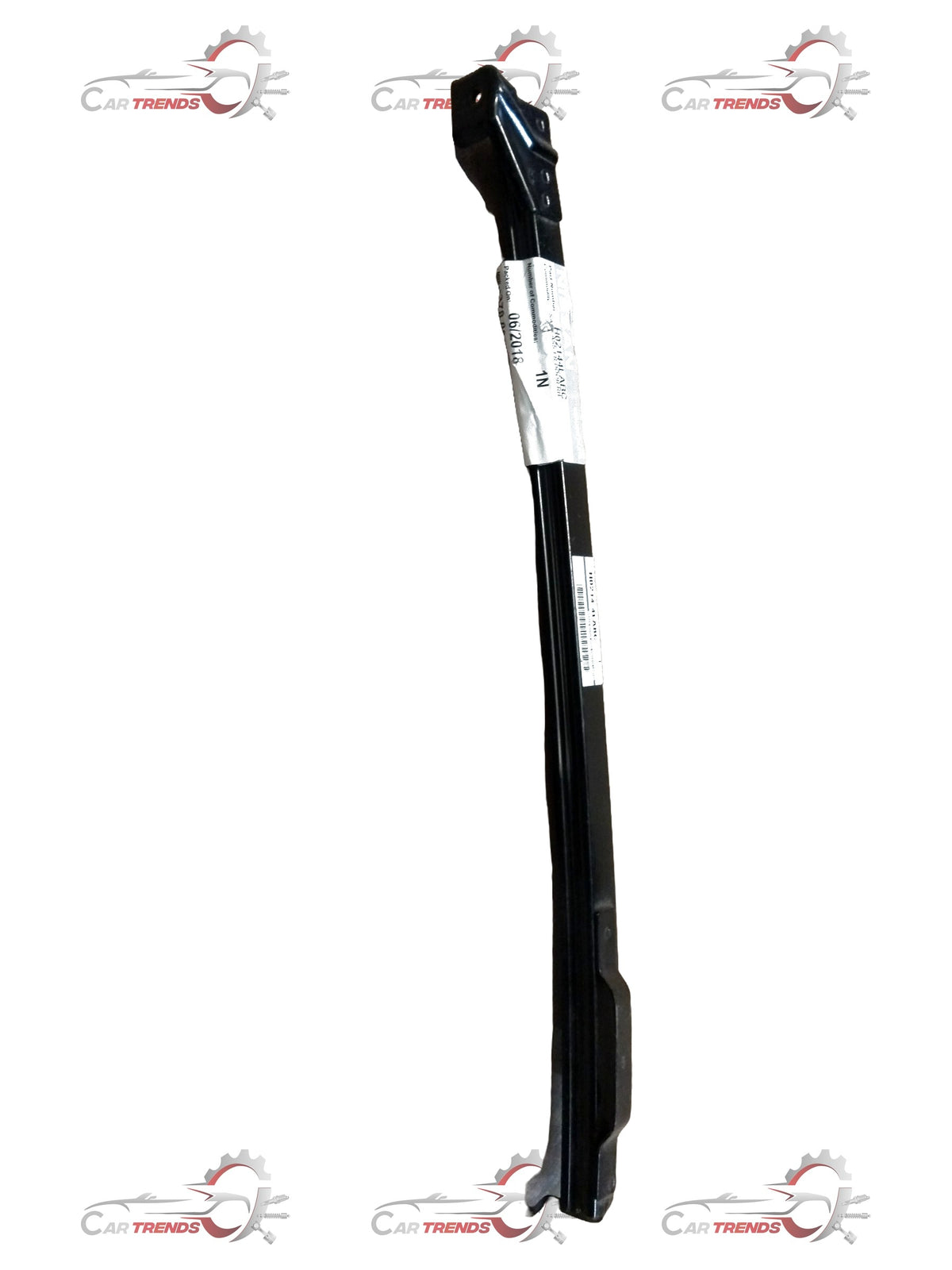 Front door sash assembly for Datsun Go by CarTrends, showing the assembled door panel with handle and window components.