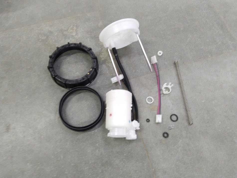Honda fuel strainer set showing multiple metal strainers with mesh filters for fuel filtration and engine maintenance.