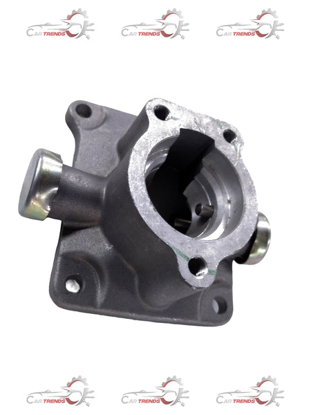 CarTrends Chevrolet Tavera transmission quad box spare part, rectangular metal component with bolts and gear housing.
