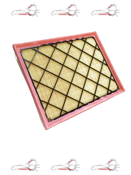 CarTrends Endeavour EB3G9601AA air filter for vehicle spare parts, showing a close-up of the replacement filter element.