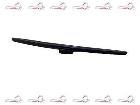 Nissan blade wiper by CarTrends with black rubber blade and metal frame, designed for effective windshield clearing.